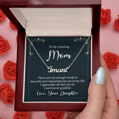 Custom Name Necklace - To My Amazing Mom