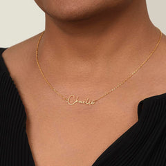 Signature Name Necklace - For Mom To Be